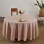 Plain Round Table Linen fabtric