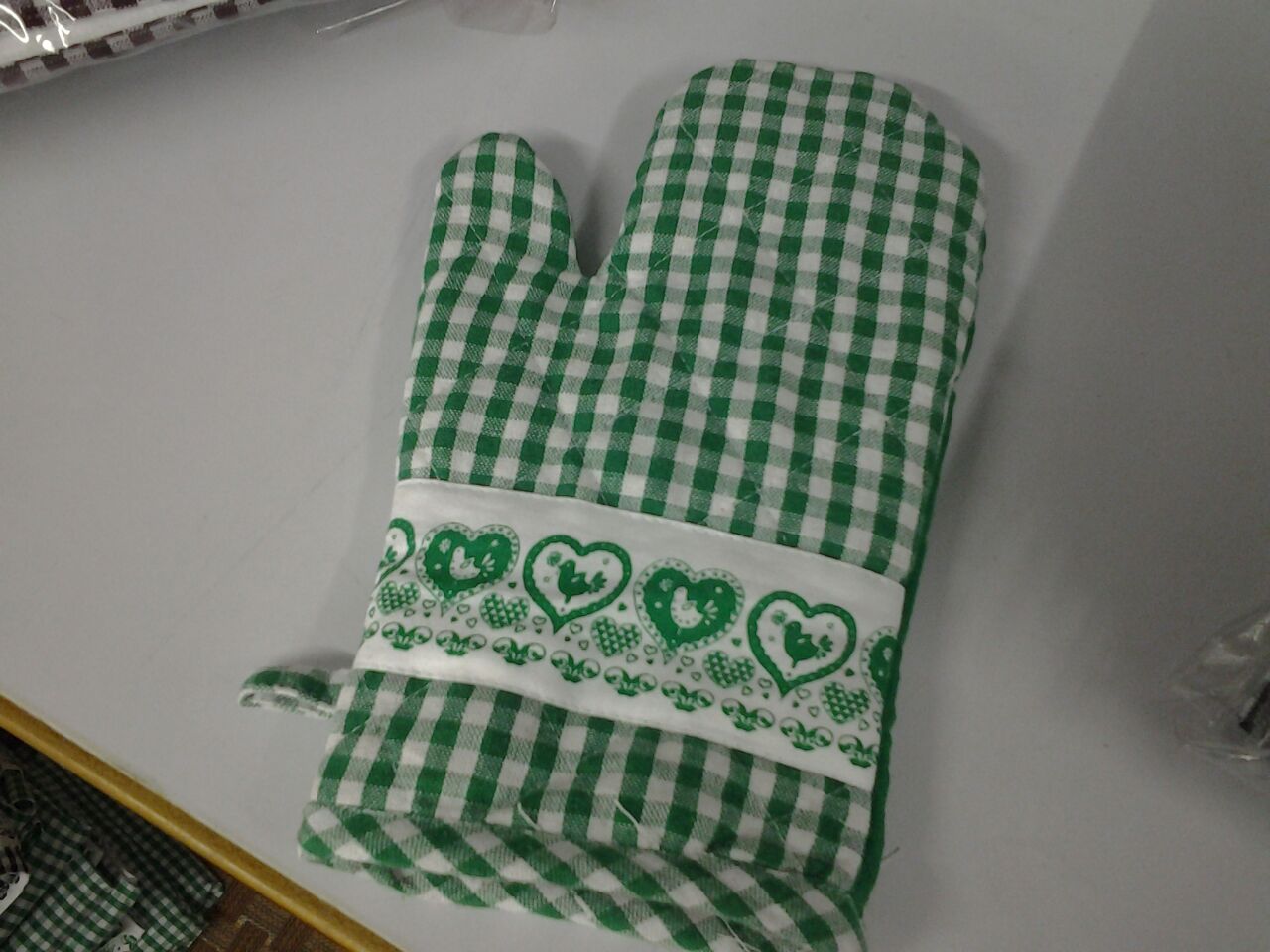 Cotton Oven Glove fabtric